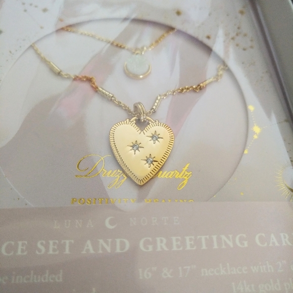 Luna Norte Jewelry - Luna🌙 Norte Double✌️ Necklace Set w/Greeting Card
